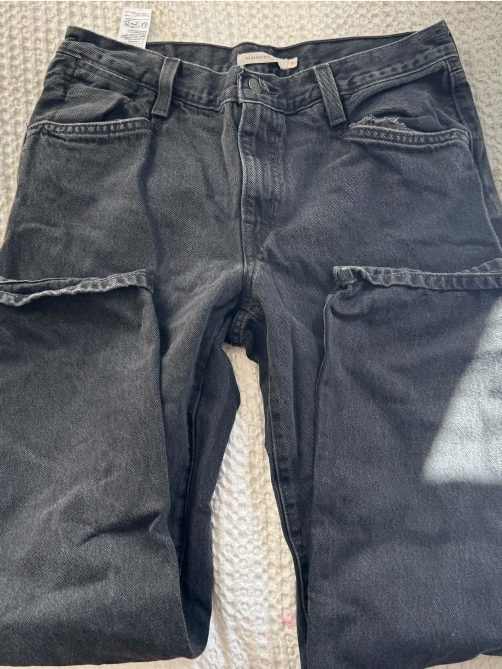 Black Jeans - wide leg